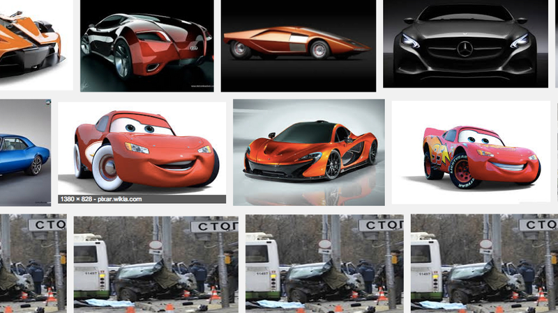 Illustration for article titled Has Google Images Been Hacked To Show A Russian Car Crash?